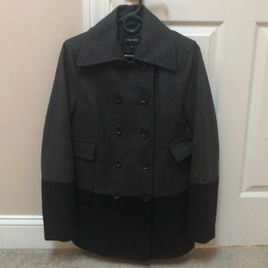 Grey & Black Nine West Coat